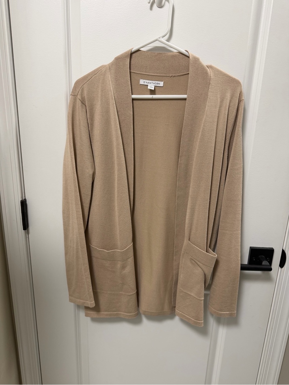 41 Hawthorn Open-Front Cardigan - Tan